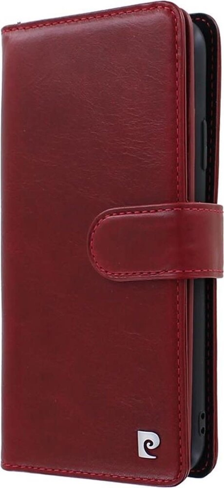 Pierre Cardin Pierre Cardin Rood hoesje iPhone 11 Pro - Book Case - Leather Wallet Series - Echt Leer Pierre Cardin Pierre Cardin Rood hoesje iPhone 11 Pro - Book Case - Leather Wallet Series - Echt Leer