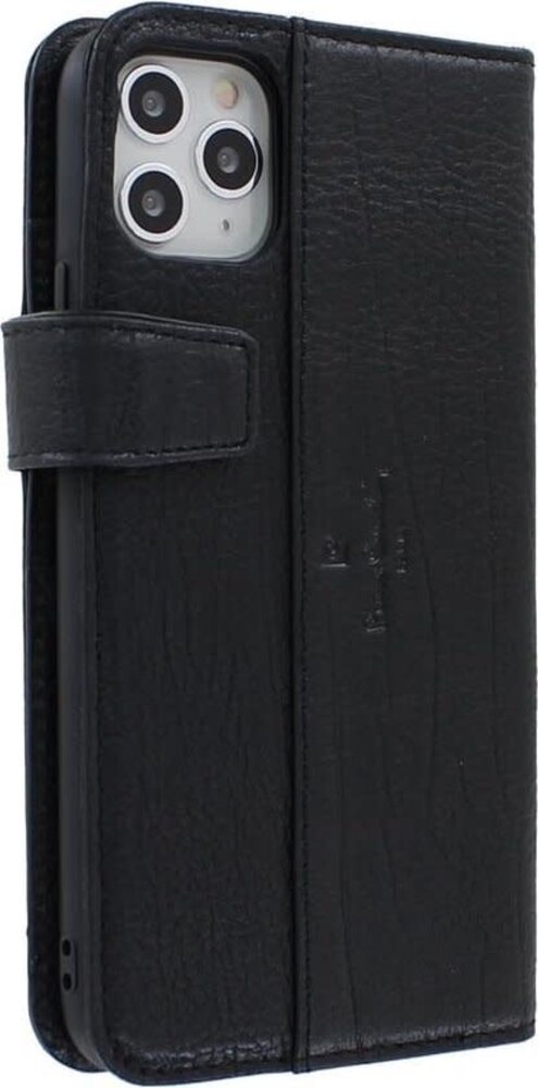 Pierre Cardin Pierre Cardin Zwart hoesje iPhone 11 Pro Max - Book Case - Leather Collection - Echt Leer - Pashouders Pierre Cardin Pierre Cardin Zwart hoesje iPhone 11 Pro Max - Book Case - Leather Collection - Echt Leer - Pashouders