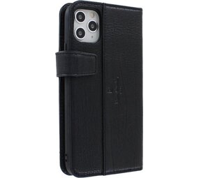 Pierre Cardin Pierre Cardin Zwart hoesje iPhone 11 Pro Max - Book Case - Leather Collection - Echt Leer - Pashouders Pierre Cardin Pierre Cardin Zwart hoesje iPhone 11 Pro Max - Book Case - Leather Collection - Echt Leer - Pashouders