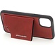 Pierre Cardin Pierre Cardin Apple iPhone 11 Rood Backcover hoesje Genuine leather Pierre Cardin Pierre Cardin Apple iPhone 11 Rood Backcover hoesje Genuine leather