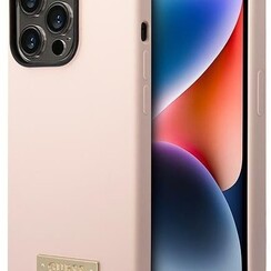 Guess iPhone 14 Pro Back cover case - - Pink