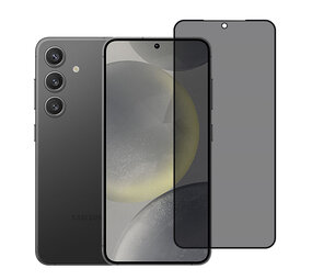 TUNIQ box of 10 - TUNIQ Galaxy S24 Screenprotector - Privacy Glass - Zwart TUNIQ box of 10 - TUNIQ Galaxy S24 Screenprotector - Privacy Glass - Zwart