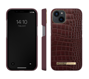 iDeal of Sweden Ideal of Sweden iPhone 14 & 13 Backcover hoesje Scarlet Croco - Fashion Case - Scarlet iDeal of Sweden Ideal of Sweden iPhone 14 & 13 Backcover hoesje Scarlet Croco - Fashion Case - Scarlet