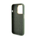 Guess Guess iPhone 15 Pro Back cover case - Script metal logo - Kaki