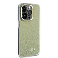 Guess Guess iPhone 15 Pro Max Back cover case - IML FACETED MIRROR DISCO - Gold