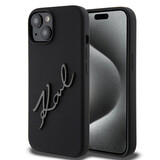 Karl Lagerfeld Karl Lagerfeld iPhone 15 Back-Cover hul - KARL SCRIPT LOGO - Schwarz Karl Lagerfeld Karl Lagerfeld iPhone 15 Back-Cover hul - KARL SCRIPT LOGO - Schwarz