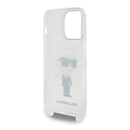 Karl Lagerfeld Karl Lagerfeld iPhone 15 Pro Max Back-Cover hul - IML IKONIK CROSSBODY - Transparent