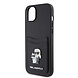 Karl Lagerfeld Karl Lagerfeld iPhone 15 Back cover case - SAFFIANO CARDSLOT - Black Karl Lagerfeld Karl Lagerfeld iPhone 15 Back cover case - SAFFIANO CARDSLOT - Black