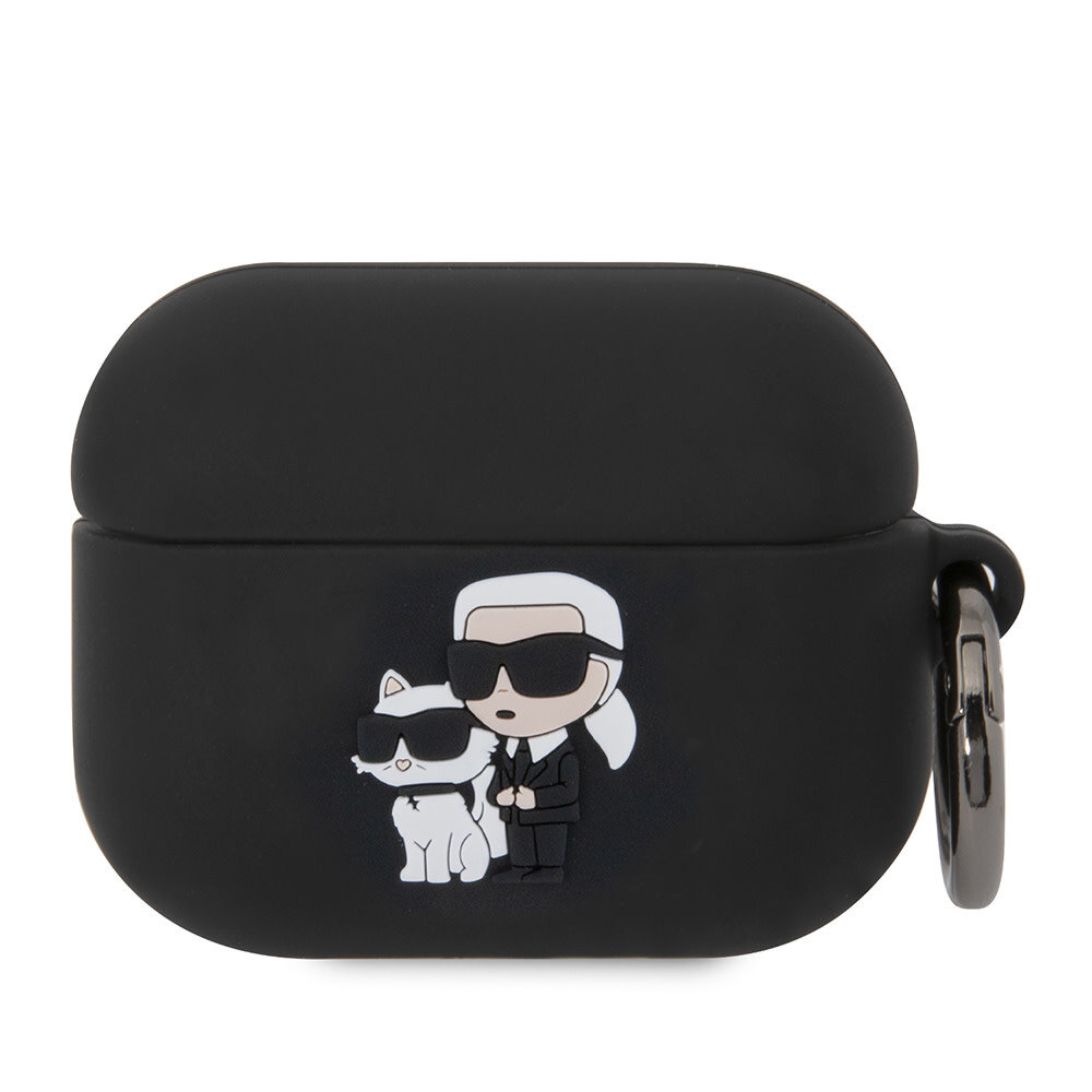 Karl Lagerfeld Karl Lagerfeld AirPods Pro & Pro 2 Case - NFT KC - Zwart