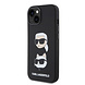Karl Lagerfeld Karl Lagerfeld iPhone 15 Back-Cover hul - SILICONE KC - Schwarz Karl Lagerfeld Karl Lagerfeld iPhone 15 Back-Cover hul - SILICONE KC - Schwarz