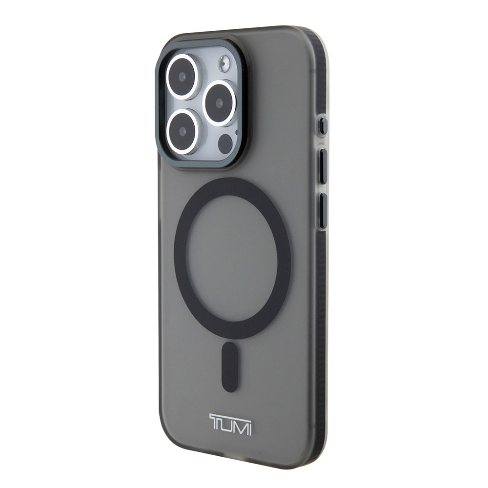 Tumi Tumi iPhone 15 Pro Backcover hoesje Frosted - Magsafe - Zwart, foto 2 van 6