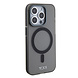 Tumi Tumi iPhone 15 Pro Backcover hoesje Frosted - Magsafe - Zwart Tumi Tumi iPhone 15 Pro Backcover hoesje Frosted - Magsafe - Zwart