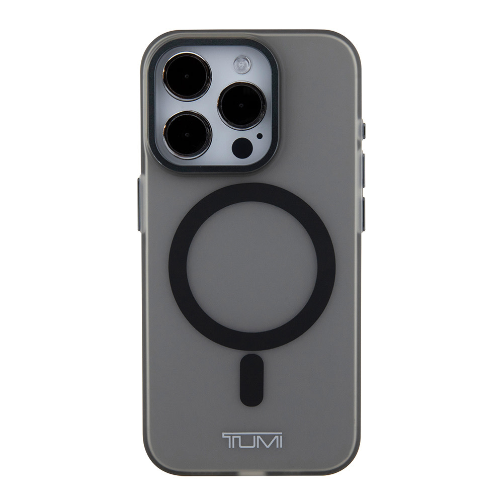 Tumi Tumi iPhone 15 Pro Backcover hoesje Frosted - Magsafe - Zwart, foto 4 van 6