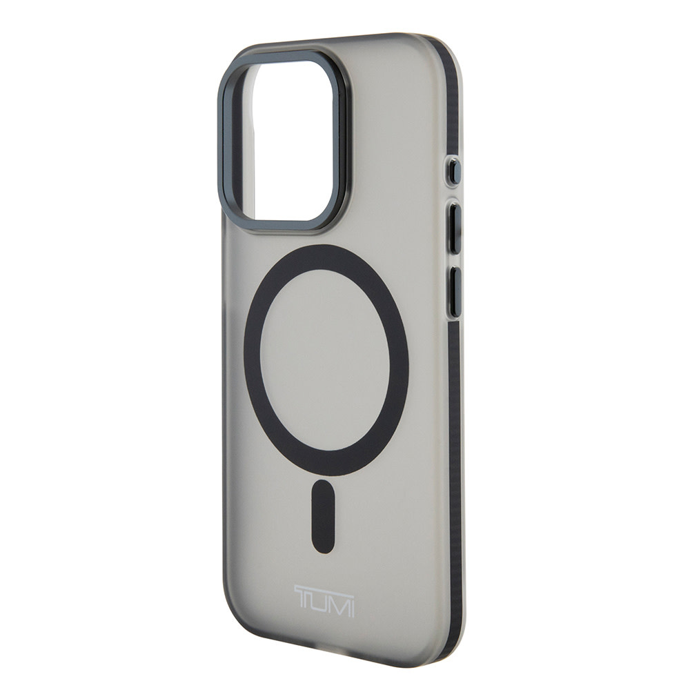 Tumi Tumi iPhone 15 Pro Backcover hoesje Frosted - Magsafe - Zwart, foto 5 van 6