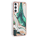 UNIQ Accessory UNIQ Accessory Galaxy A15 5G Backcover hoesje Silicone - Marble Green UNIQ Accessory UNIQ Accessory Galaxy A15 5G Backcover hoesje Silicone - Marble Green