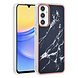 UNIQ Accessory UNIQ Accessory Galaxy A15 5G Backcover hoesje Silicone - Marble Black UNIQ Accessory UNIQ Accessory Galaxy A15 5G Backcover hoesje Silicone - Marble Black