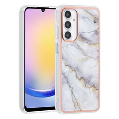 UNIQ Accessory Galaxy A25 Back cover coque Silicone - Marble White
