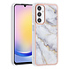UNIQ Accessory UNIQ Accessory Galaxy A25 Back cover coque Silicone - Marble White UNIQ Accessory UNIQ Accessory Galaxy A25 Back cover coque Silicone - Marble White