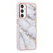 UNIQ Accessory UNIQ Accessory Galaxy A25 Back cover coque Silicone - Marble White UNIQ Accessory UNIQ Accessory Galaxy A25 Back cover coque Silicone - Marble White