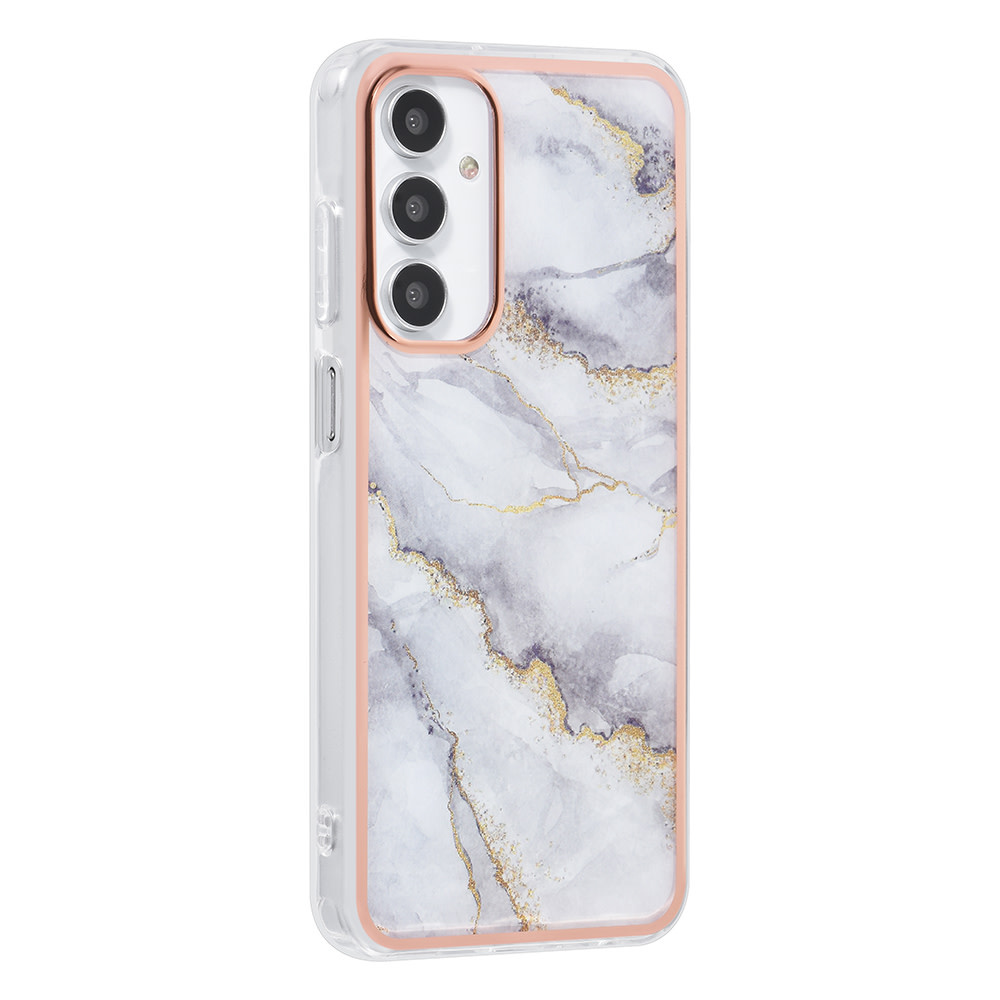 UNIQ Accessory UNIQ Accessory Galaxy A25 Backcover hoesje Silicone - Marble White, foto 2 van 4