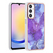UNIQ Accessory UNIQ Accessory Galaxy A25 Back cover coque Silicone - Marble Purple UNIQ Accessory UNIQ Accessory Galaxy A25 Back cover coque Silicone - Marble Purple