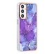 UNIQ Accessory UNIQ Accessory Galaxy A25 Back cover coque Silicone - Marble Purple UNIQ Accessory UNIQ Accessory Galaxy A25 Back cover coque Silicone - Marble Purple