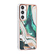 UNIQ Accessory UNIQ Accessory Galaxy A55 Back cover coque Silicone - Marble Green UNIQ Accessory UNIQ Accessory Galaxy A55 Back cover coque Silicone - Marble Green