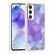 UNIQ Accessory UNIQ Accessory Galaxy A55 Back cover coque Silicone - Marble Purple UNIQ Accessory UNIQ Accessory Galaxy A55 Back cover coque Silicone - Marble Purple