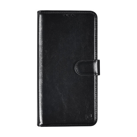 TUNIQ TUNIQ Galaxy A35 Book type case  - Card holder for 3 cards - Magnetic closure - Hanger - Black