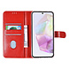 UNIQ Accessory UNIQ Accessory Galaxy A35 Book Case hoesje Pasjeshouder - Rood UNIQ Accessory UNIQ Accessory Galaxy A35 Book Case hoesje Pasjeshouder - Rood