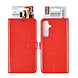 UNIQ Accessory UNIQ Accessory Galaxy A35 Book Case hoesje Pasjeshouder - Rood UNIQ Accessory UNIQ Accessory Galaxy A35 Book Case hoesje Pasjeshouder - Rood