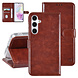 UNIQ Accessory UNIQ Accessory Galaxy A35 Book Case hoesje Pasjeshouder - Bruin UNIQ Accessory UNIQ Accessory Galaxy A35 Book Case hoesje Pasjeshouder - Bruin