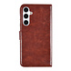 UNIQ Accessory UNIQ Accessory Galaxy A35 Book Case hoesje Pasjeshouder - Bruin UNIQ Accessory UNIQ Accessory Galaxy A35 Book Case hoesje Pasjeshouder - Bruin