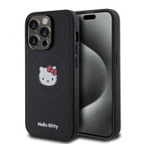 Hello Kitty Hello Kitty iPhone 15 Back cover case - Magsafe kitty head - Black Hello Kitty Hello Kitty iPhone 15 Back cover case - Magsafe kitty head - Black