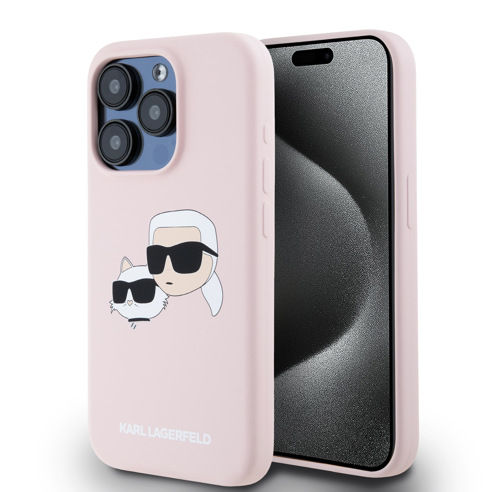 Karl Lagerfeld iPhone 15 Pro Back-Cover hul - Magsafe - double  