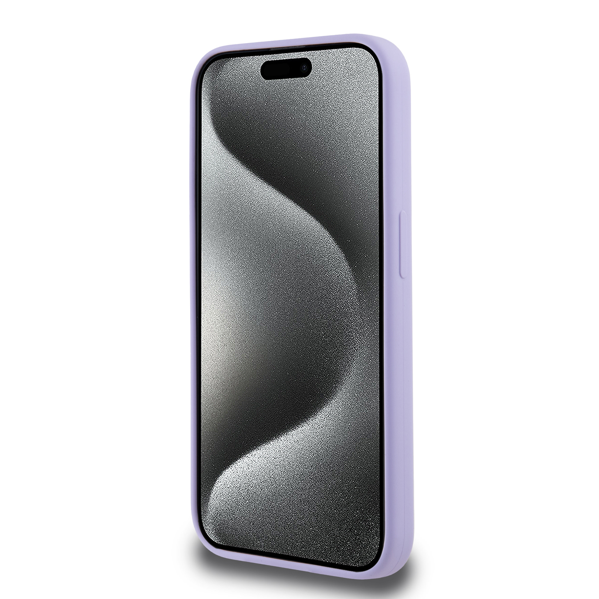 Karl Lagerfeld Karl Lagerfeld iPhone 15 Pro Backcover hoesje Magsafe - KC head Ring - Paars, foto 5 van 6