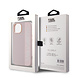 Karl Lagerfeld Karl Lagerfeld iPhone 15 Backcover hoesje Saffiano rhinestones and charm - Roze Karl Lagerfeld Karl Lagerfeld iPhone 15 Backcover hoesje Saffiano rhinestones and charm - Roze