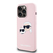 Karl Lagerfeld Karl Lagerfeld iPhone 14 Pro Back cover coque Magsafe - double heads print - Rose Karl Lagerfeld Karl Lagerfeld iPhone 14 Pro Back cover coque Magsafe - double heads print - Rose