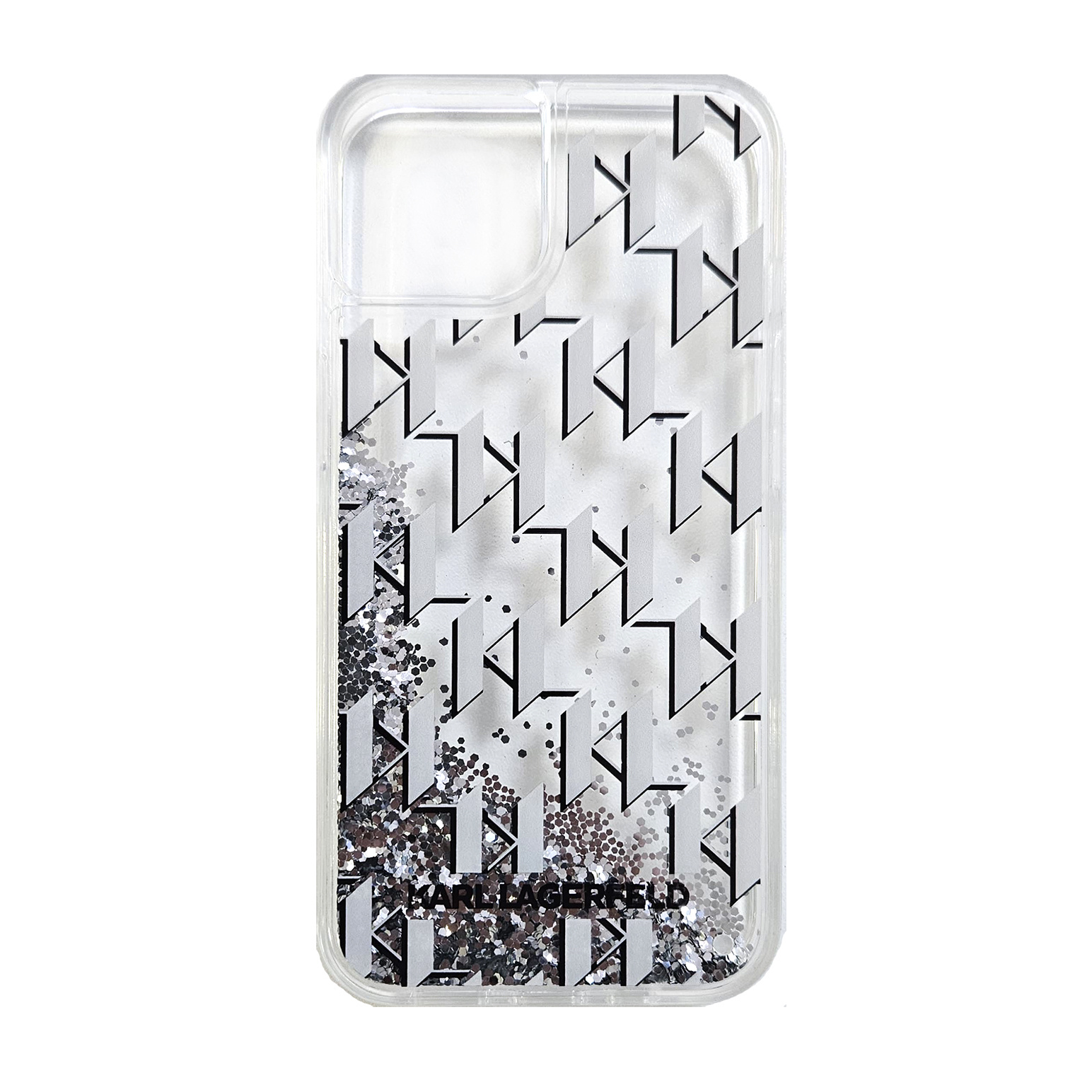 Karl Lagerfeld iPhone 15 Pro Max Back-Cover hul - Liquid glitter 