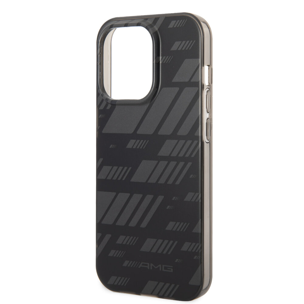 AMG AMG iPhone 14 Pro Back cover case - Double Layer - Expressive Graphic Design - Black AMG AMG iPhone 14 Pro Back cover case - Double Layer - Expressive Graphic Design - Black