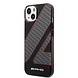 AMG AMG iPhone 14 Plus & 15 Plus Backcover hoesje - Double Layer - Checkered Flag Pattern - Red - Zwart AMG AMG iPhone 14 Plus & 15 Plus Backcover hoesje - Double Layer - Checkered Flag Pattern - Red - Zwart