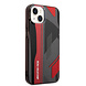 AMG AMG iPhone 14 Plus & 15 Plus Backcover hoesje - Double Layer - Expressive Red Graphic Design - Zwart AMG AMG iPhone 14 Plus & 15 Plus Backcover hoesje - Double Layer - Expressive Red Graphic Design - Zwart