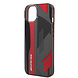 AMG AMG iPhone 14 Plus & 15 Plus Backcover hoesje - Double Layer - Expressive Red Graphic Design - Zwart AMG AMG iPhone 14 Plus & 15 Plus Backcover hoesje - Double Layer - Expressive Red Graphic Design - Zwart