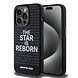 AMG AMG iPhone 15 Pro Back cover coque - The Star Is Reborn Logo - Noir AMG AMG iPhone 15 Pro Back cover coque - The Star Is Reborn Logo - Noir