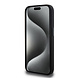 AMG AMG iPhone 15 Pro Back cover coque - The Star Is Reborn Logo - Noir AMG AMG iPhone 15 Pro Back cover coque - The Star Is Reborn Logo - Noir