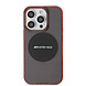 AMG AMG iPhone 15 Pro Back cover coque - Magsafe - Timeless Design - Noir AMG AMG iPhone 15 Pro Back cover coque - Magsafe - Timeless Design - Noir