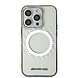AMG AMG iPhone 15 Pro Backcover hoesje - Magsafe - Rombuses Pattern - Transparant AMG AMG iPhone 15 Pro Backcover hoesje - Magsafe - Rombuses Pattern - Transparant