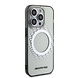 AMG AMG iPhone 15 Pro Backcover hoesje - Magsafe - Rombuses Pattern - Transparant AMG AMG iPhone 15 Pro Backcover hoesje - Magsafe - Rombuses Pattern - Transparant