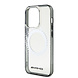 AMG AMG iPhone 15 Pro Back cover coque - Magsafe - Rombuses Pattern - Transparent AMG AMG iPhone 15 Pro Back cover coque - Magsafe - Rombuses Pattern - Transparent