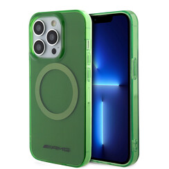AMG iPhone 15 Pro Backcover hoesje - Magsafe - Groen